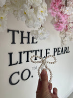 Small Pearl Bow Comb