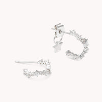 Petite Capella Earrings - Crystal