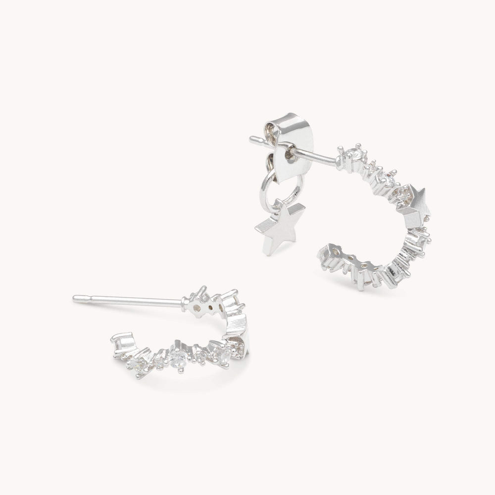Petite Capella Earrings - Crystal