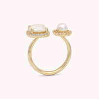 Colette Ring - Milky Cream