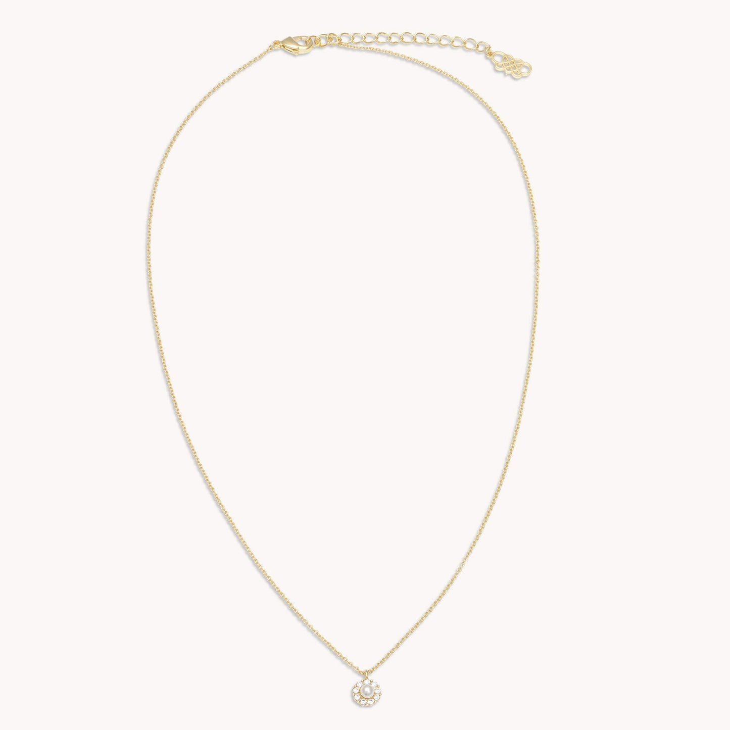 Petite Miss Sofia Pearl Necklace - Gold