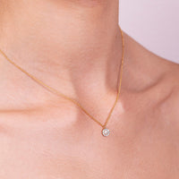 Petite Miss Sofia Pearl Necklace - Gold
