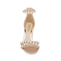 Alexene - nude pearl mid heel