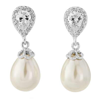 Shimmer Pearl Earrings