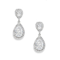 Amber Crystal Earrings
