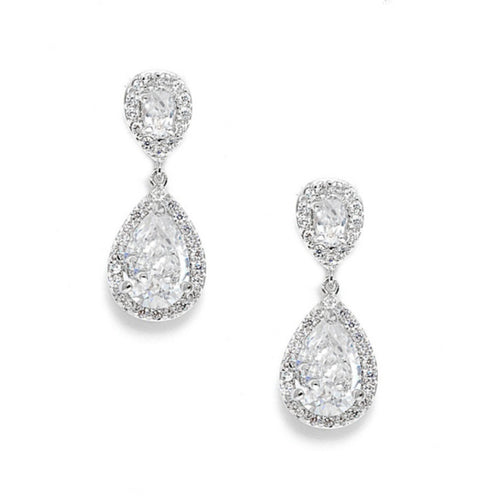 Amber Crystal Earrings