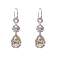 Amy Earrings - Silver Shade