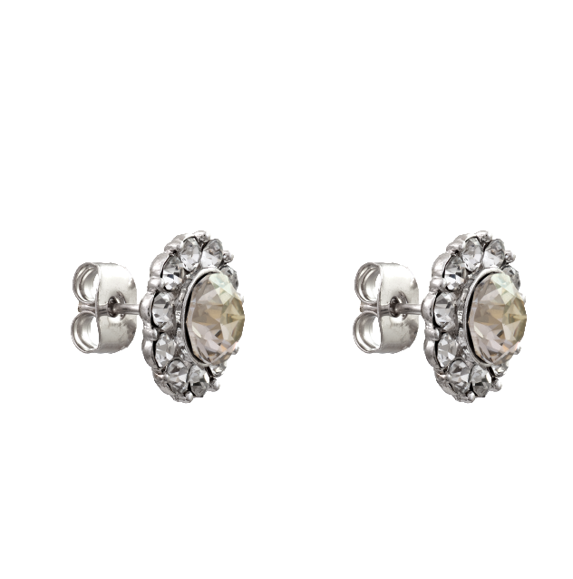 Miss Sofia Earrings - Crystal