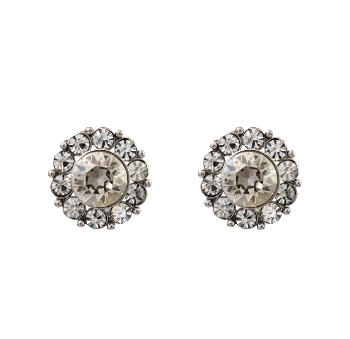 Miss Sofia Earrings - Crystal