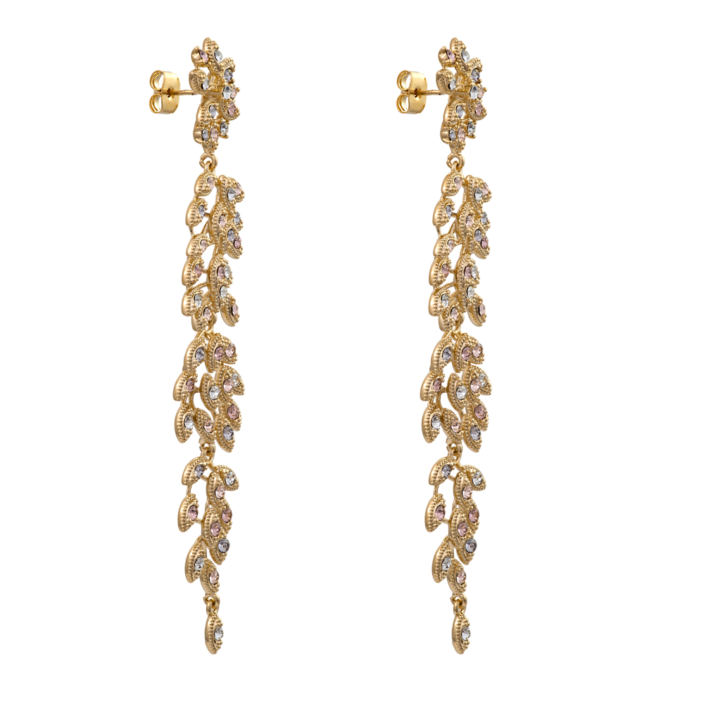 Laurel Earrings - Watercolours