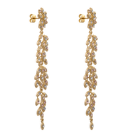 Laurel Earrings - Watercolours