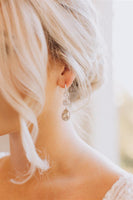 Amy Earrings - Silver Shade