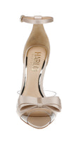 Chloe - Nude point bow heels