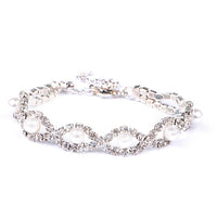 Crystal Pearl Bracelet