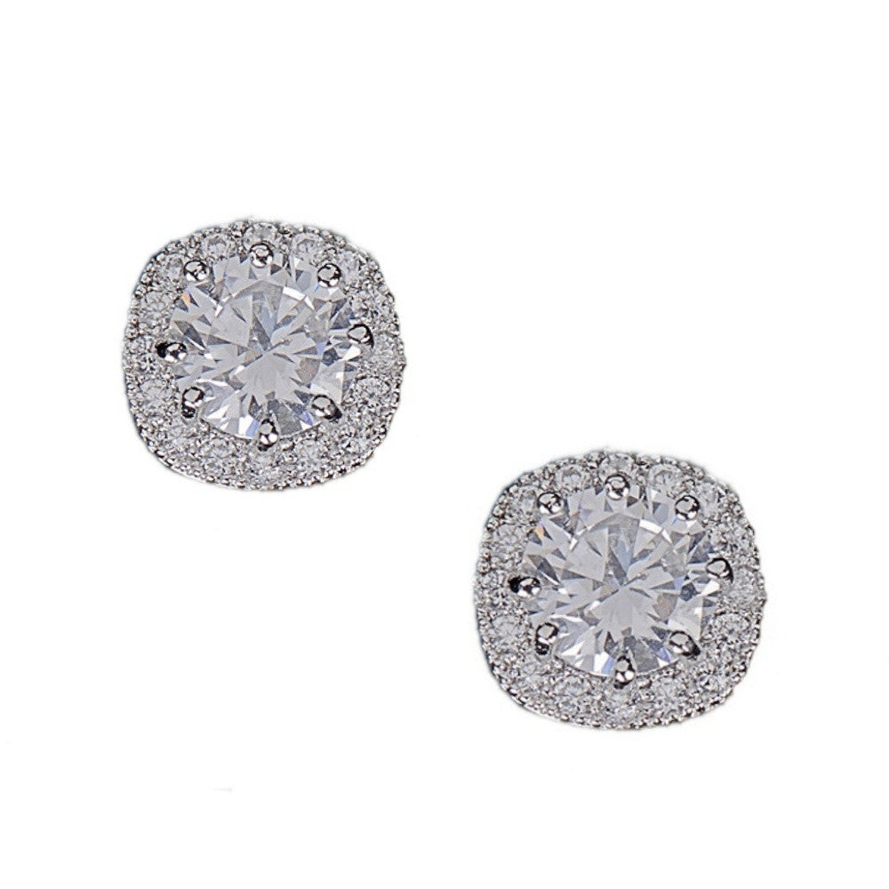 Crystal Stud Earrings