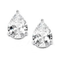 Classic Pear Stud Earrings