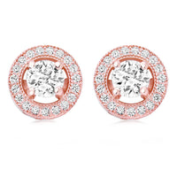 Halo Stud Earrings