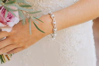 Crystal Pearl Bracelet