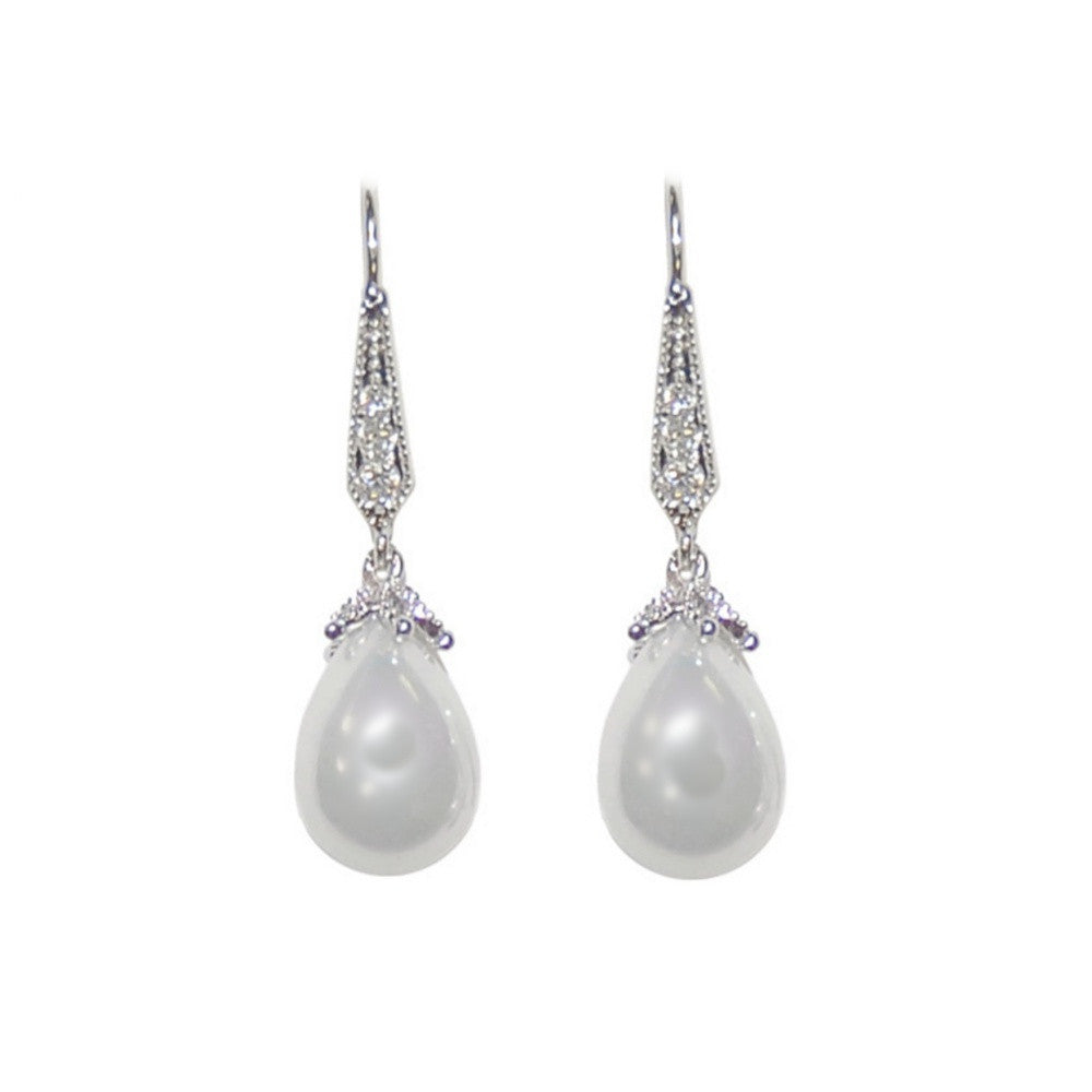 Delicate Pearl Earrings