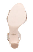 Libby Crystal Embellished Evening Shoe - Nude