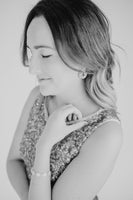 Alice Earrings - Dove Grey