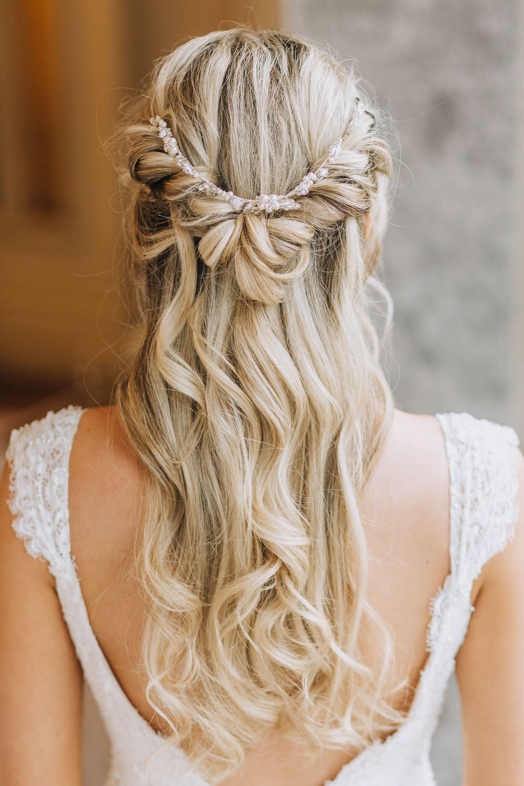 Calista Mini Hair Vine - Silver