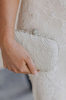 Classic Pearl Clutch Bag