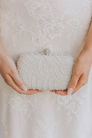 Classic Pearl Clutch Bag