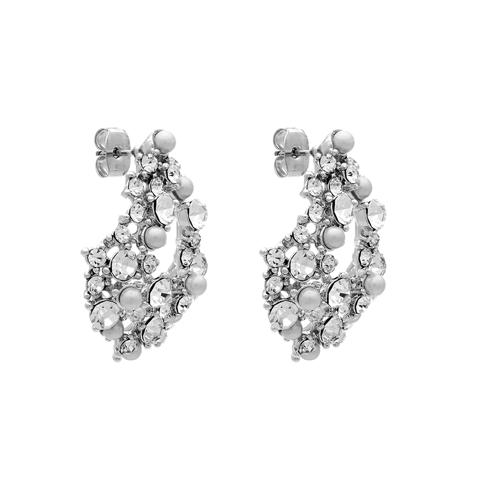 Alice Earrings - Dove Grey