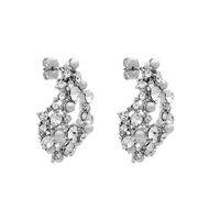 Alice Earrings - Dove Grey