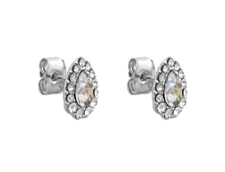 Amelie Earrings - Crystal