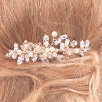 Pearl Blossom Veil Comb