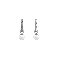 Petite Kennedy - ivory pearl (silver)