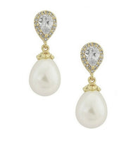 Shimmer Pearl Earrings