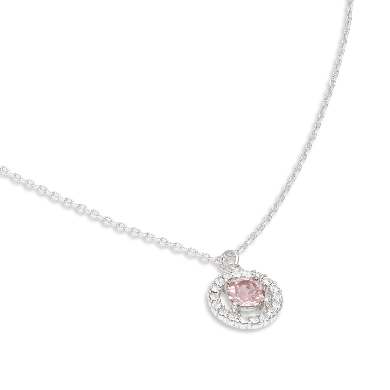 Miss Miranda necklace & earring set - vintage rose