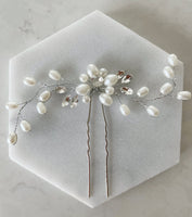 Hayley Collection - earrings, bracelet & hair pin