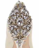 Kiara Peep Toe Ivory Pump