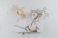 Taylor Collection - earrings, bracelet & hair pin