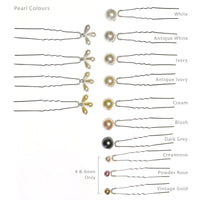 Pearl Blossom Veil Comb