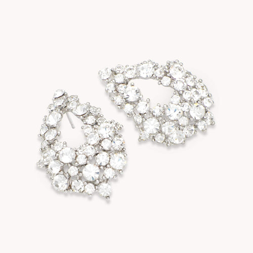 Alice Earrings - Crystal