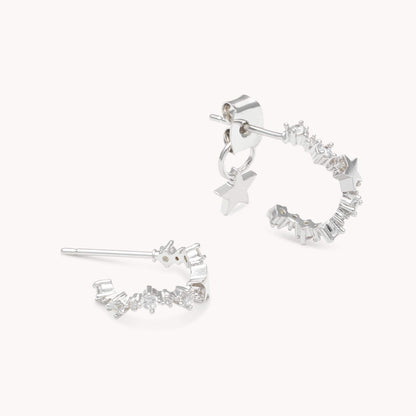 Petite Capella Earrings - Crystal