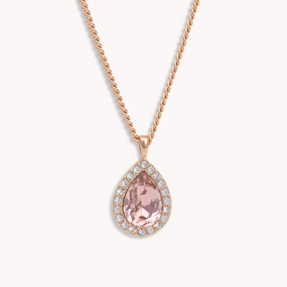 Miss Amy Necklace - Vintage Rose