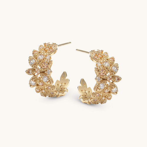 Laurel Hoop Earrings