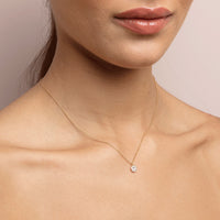 Petite Miss Sofia Crystal Necklace - Gold