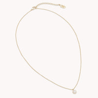 Petite Miss Sofia Crystal Necklace - Gold