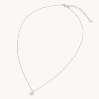Petite Miss Sofia Pearl Necklace - Silver