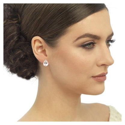 Classic Pear Clip on Earrings