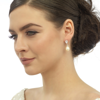 Shimmer Pearl Earrings