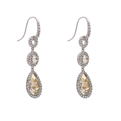 Amy Earrings - Silver Shade
