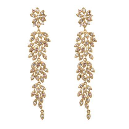 Laurel Earrings - Watercolours